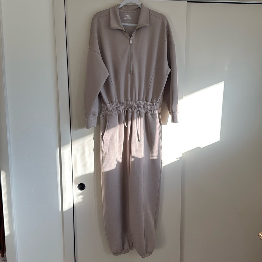 Abercrombie & Fitch Taupe Jumpsuit